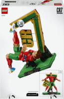 LEGO 43016 Editions Cristiano Ronaldo - Futball-Legenda Építőjáték