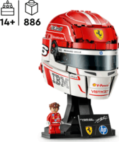 LEGO 43014 Editions - Scuderia Ferrari HP Charles Leclerc Bukósisak