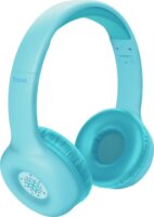 Trust Nouna Bluetooth Bluetooth / Vezetékes Gyerek Fejhallgató Headset - Ciánkék