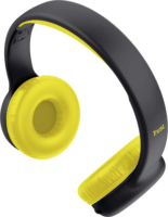 Trust Nouna Bluetooth / Vezetékes Gyerek Fejhallgató Headset - Fekete / Sárga