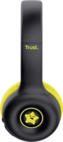 Trust Nouna Bluetooth / Vezetékes Gyerek Fejhallgató Headset - Fekete / Sárga