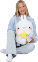 Nici Molang a nyuszi csillaggal plüssfigura 48 x 31 cm