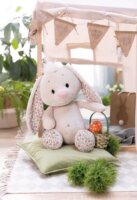 Nici krémszínű Nyuszi plüssfigura 50 cm