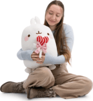 Nici Molang a nyuszi nyalókával plüssfigura 48 cm