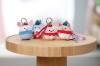 Nici Happy Birtday! Muffin maci kulcstartó plüssfigura 7cm