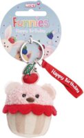 Nici Happy Birtday! Muffin maci kulcstartó plüssfigura 7cm