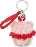 Nici Happy Birtday! Muffin maci kulcstartó plüssfigura 7cm