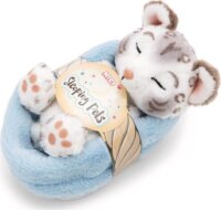 Nici Alvó hópárduc kosárban plüssfigura 12 cm