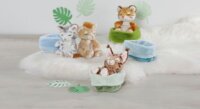 Nici Alvó oroszlán kosárban plüssfigura 12 cm