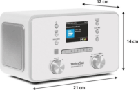 Technisat DiditRadio 550 IR Internet Rádió - Fehér