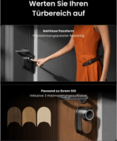SwitchBot Ultra Vision készlet Okosajtó-rendszer (Okos zár + 3D arcfelismerő billentyűzet + Okos hub)