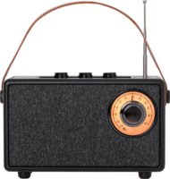 Adler Camry CR 1902B FM Bluetooth Asztali Rádió - Fekete