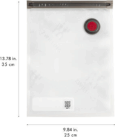 Zwilling Fresh&Save Vékumfóliázó készlet (9db/csomag) - Fehér