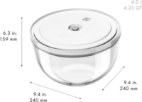Zwilling Fresh&Save Vékumfóliázó készlet (9db/csomag) - Fehér