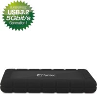 Fantec 2393 AluPro U3 2.5" USB 3.0 Külső HDD/SSD Ház - Fekete