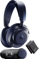 Steelseries Arctis Nova Pro Omni Wireless Bluetooth Gaming Fejhallgató Headset - Sötétkék