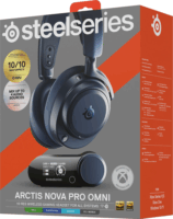 Steelseries Arctis Nova Pro Omni Wireless Bluetooth Gaming Fejhallgató Headset - Sötétkék
