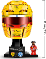 LEGO 43022 Editions - Scuderia Ferrari HP Lewis Hamilton sisakja