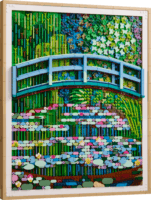 LEGO 31220 Art - Claude Monet Híd a vízililiomos tó felett