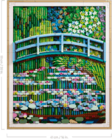 LEGO 31220 Art - Claude Monet Híd a vízililiomos tó felett