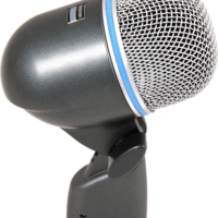 Shure BETA 52A Dinamikus Studio Mikrofon lábdobokhoz és basszus hangszerekhez - Fekete