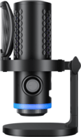 Boya CastMic G40 LED USB Kondenzátor Mikrofon állvánnyal - Fekete