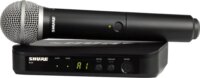 Shure BLX24E/PG58-H8E Vezeték nélküli Dinamikus Énekmikrofon + vevőegység - Fekete