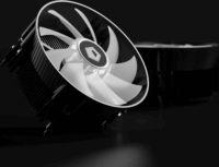 ID-Cooling DK-07i PWM intel CPU hűtő - Fekete