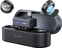 Boya BOYALINK 3-02 Wireless USB-C mikrofon szett - Fekete