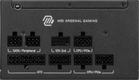 MSI MAG 650W A650GLS PCIE5 80 PLUS Gold moduláris Tápegység