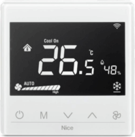 Nice Fan2-Control Okos Z-Wave Fali hűtő-fűtő termosztát - Fehér