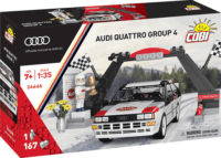 Cobi 24666 Audi Quattro Group 4 167 darabos építőkészlet