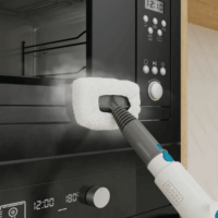 Black & Decker BHSMP2314-QS Gőztisztító Felmosó készülék 2300 Watt - Fehér/kék
