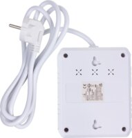 Maclean MCE387 W 3x USB-A Hálózati Elosztó 2 aljzatos 1.5m - Fehér