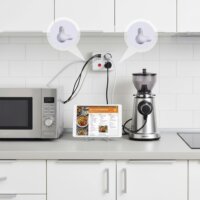 Maclean MCE388 W 3x USB-A Hálózati Elosztó 2 aljzatos 3m - Fehér