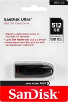 SanDisk Ultra USB-A 3.0 512GB Pendrive - Fekete