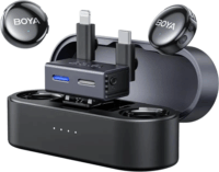 Boya BOYALINK 3-01 csiptetős Wireless USB-C mikrofon szett - Fekete