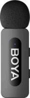 Boya BY-V10 V2.0 Wireless USB-C csiptetős mikrofon szett - Fekete