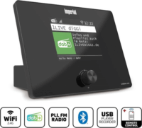 Imperial DABMANI420BK Kompakt hibrid Internet rádió - Fekete