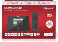 Imperial DABMANI420BK Kompakt hibrid Internet rádió - Fekete