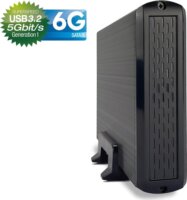 Fantec DB-G35U3-6G 3.5" USB-B 3.2 Gen 1 Külső HDD Ház - Fekete