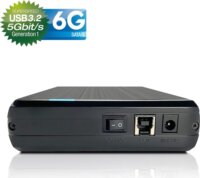 Fantec DB-G35U3-6G 3.5" USB-B 3.2 Gen 1 Külső HDD Ház - Fekete
