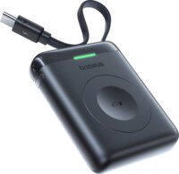 Baseus EnerFill FW11 Wireless Apple Watch Powerbank 1640mAh 5W - Fekete