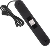 Maclean MCE395 B 3x USB-A Hálózati Elosztó 5 aljzatos 1.5m - Fekete