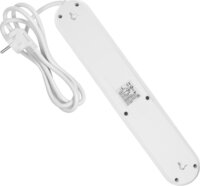 Maclean MCE395 W 3x USB-A Hálózati Elosztó 5 aljzatos 1.5m - Fehér