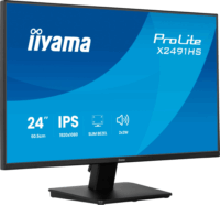 iiyama 23.8" X2491HS-B1 ProLite 16:9 FullHD IPS LED Monitor - Fekete