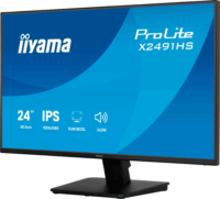 iiyama 23.8" X2491HS-B1 ProLite 16:9 FullHD IPS LED Monitor - Fekete
