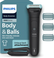 Philips 5000 series BG5475/15 Vezeték nélküli Akkus Nedves-Száraz Testszőrnyíró - Fekete/Kék