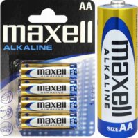 Maxell LR06 Alkáli AA Ceruzaelem 1.5V (4db / csomag - 120db / 30 csomag)