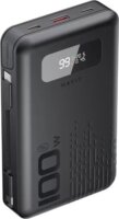 Havit PB5212 PowerBank integrált USB-C + Lightning kábellel / 20,000mAh 100W - Fekete